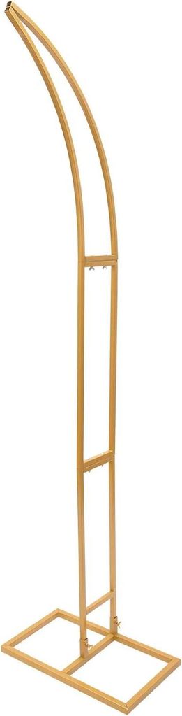 Traubogen Hochzeitsbogen Set - Stahlrohrständer - 2 Stück - 2,1 m - Bogenform - 5 kg je Ständer - Gold