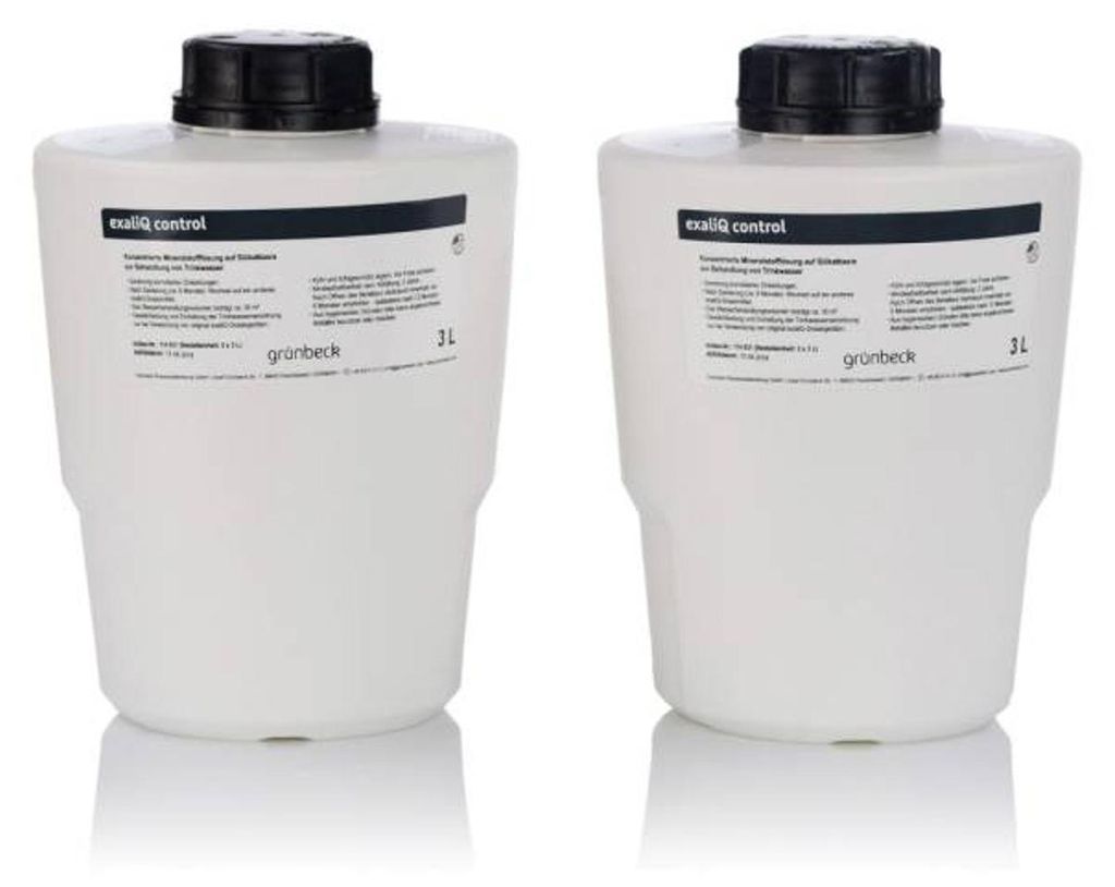 Roztwór mineralny Grünbeck exaliQ control, 2 x 3 litry Zdjęcie produktu 