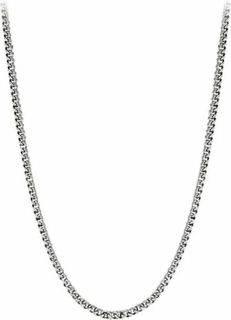 Collier Homme Inoxydable Police PJ26564PSS01 Ne Noircit Pas sur la Peau
