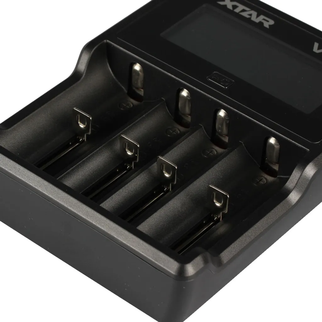 Chargeur Accu XTAR VC4 à 4 Slots avec Écran LCD et Alimentation USB Rapide - 13