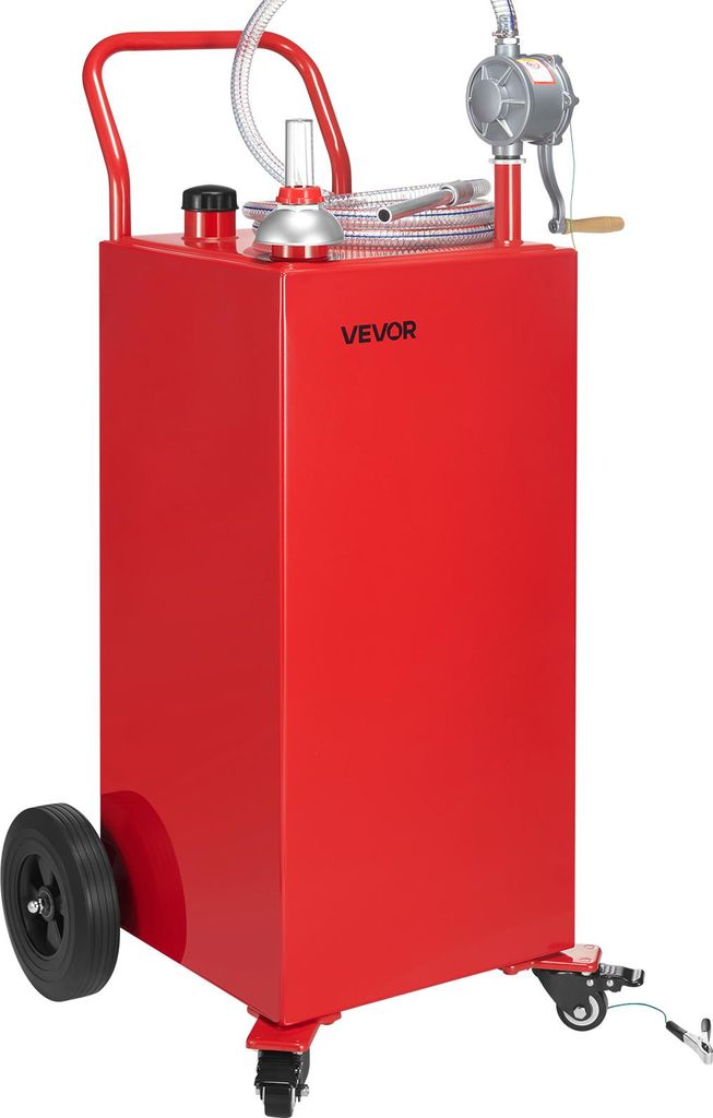 Carrello per carburante VEVOR da 150 litri, serbatoio per Immagine del prodotto 