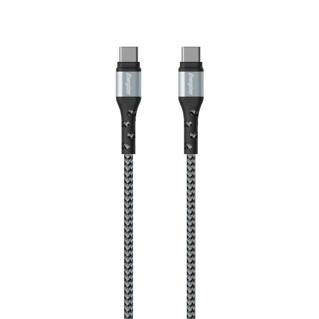 Energizer Ultimate Cavo Silver USB-C 2m: Efficienza e Stile Office
