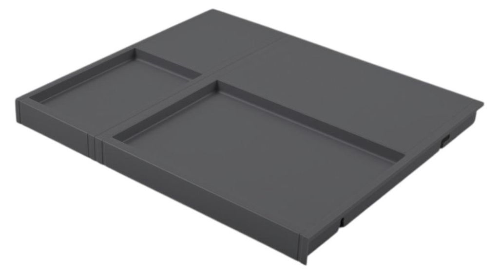 Hailo Multideckel 1225919 Separato K 500 dunkelgrau Produktbild 