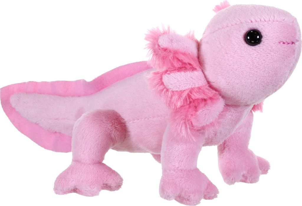 Wild Republic Axolotl Pluschtier - Salamander - Plusch - rosa - 13cm