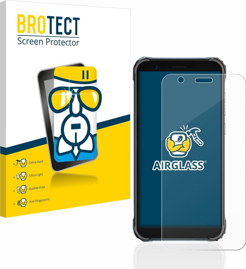 BROTECT Schutzglas für Blackview BV4900 Pro Schutzfolie Panzer Folie Glas Display Schutz klar