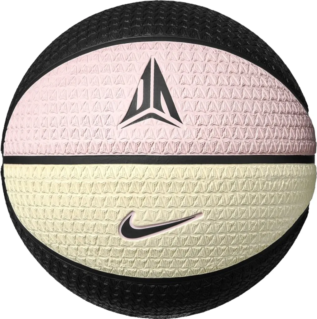 Ballon de Basket Nike pour Terrain Extérieur Ja Morant Taille 7 Noir Pur