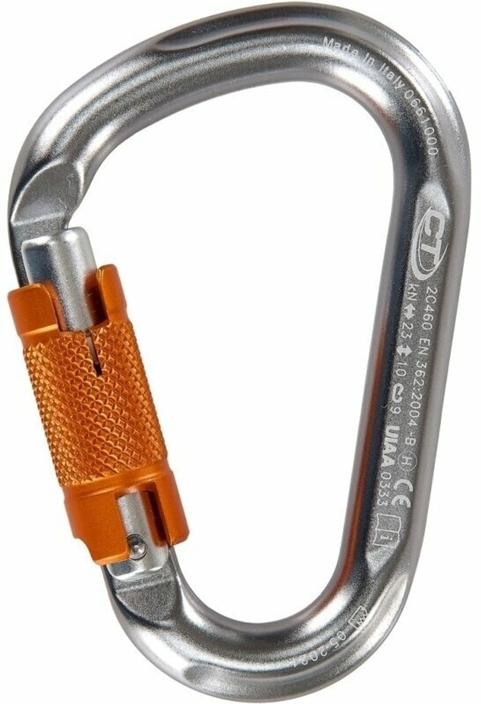 Climbing Technology Snappy WG HMS Carabiner Twist Lock