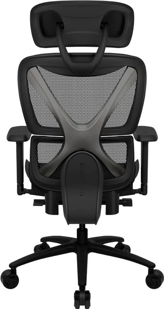Chaise de bureau ergonomique ThunderX3 XTC Mesh noire pour le gaming