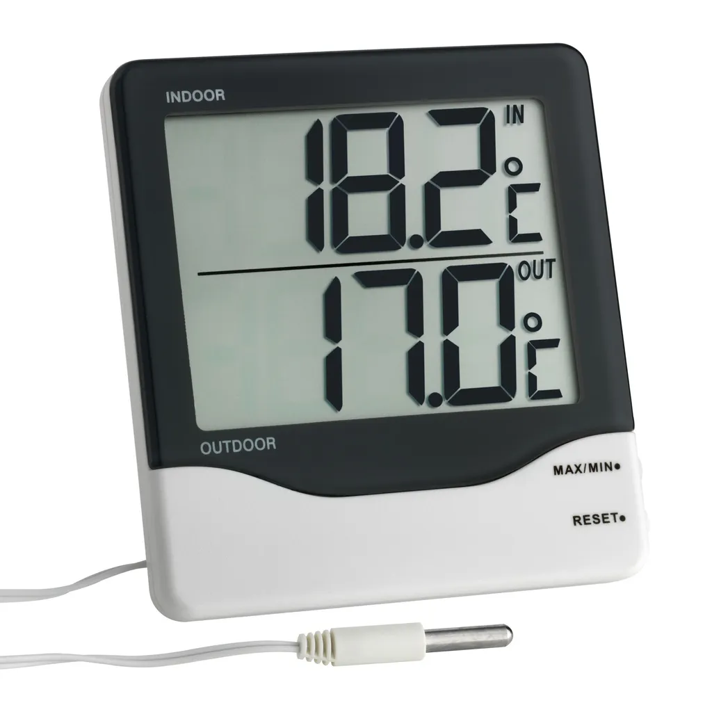 Termometro Professionale TFA 30.1011 K con Sonda 3m - Alta Precisione