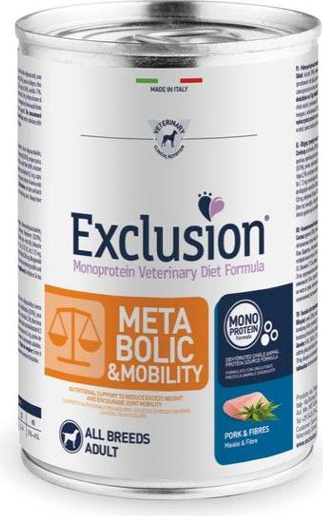 Exclusion Metabolic & Mobility Schwein & Hanf