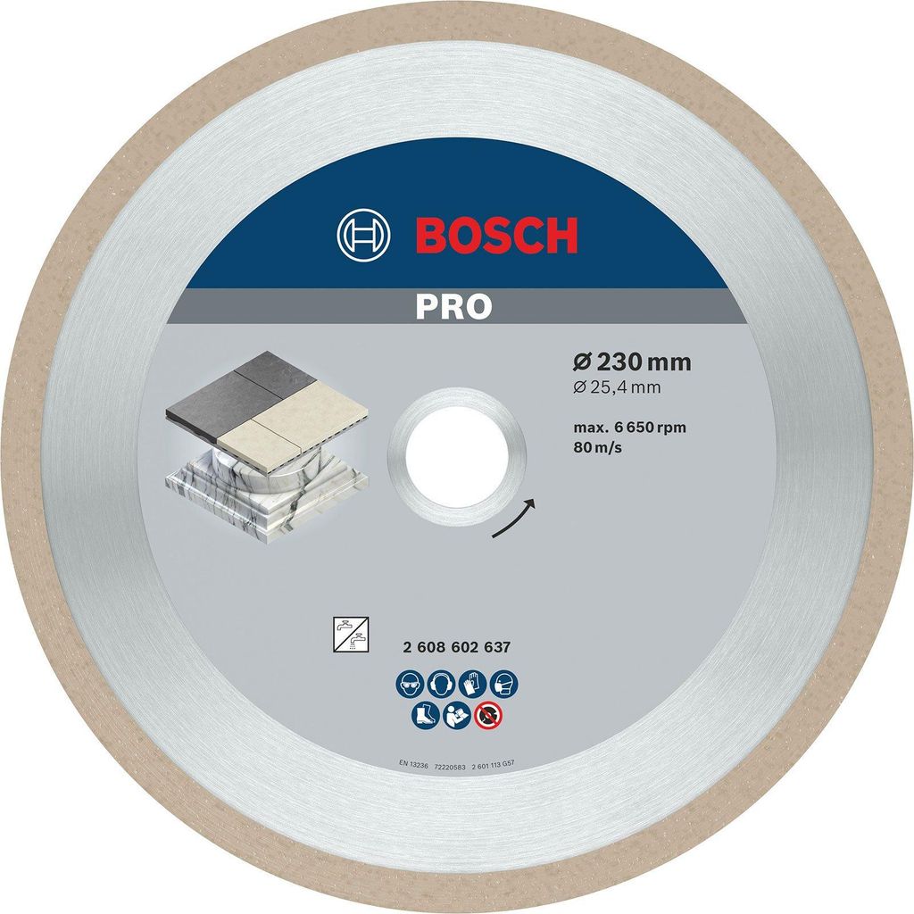 PRO Ceramic Diamanttrennscheibe, 230 x 25,4 mm Produktbild 
