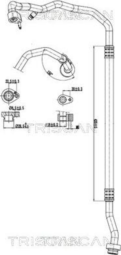 Hochdruck-/Niederdruckleitung, Klimaanlage