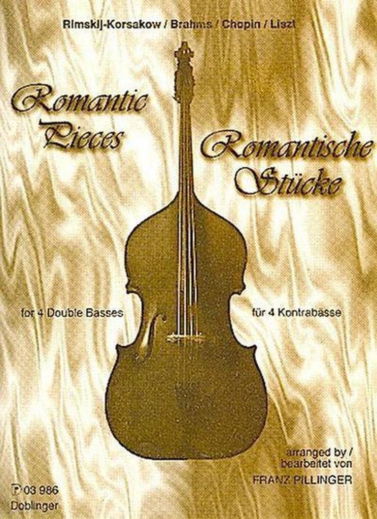 Romantische Stückefür 4 Kontrabässe