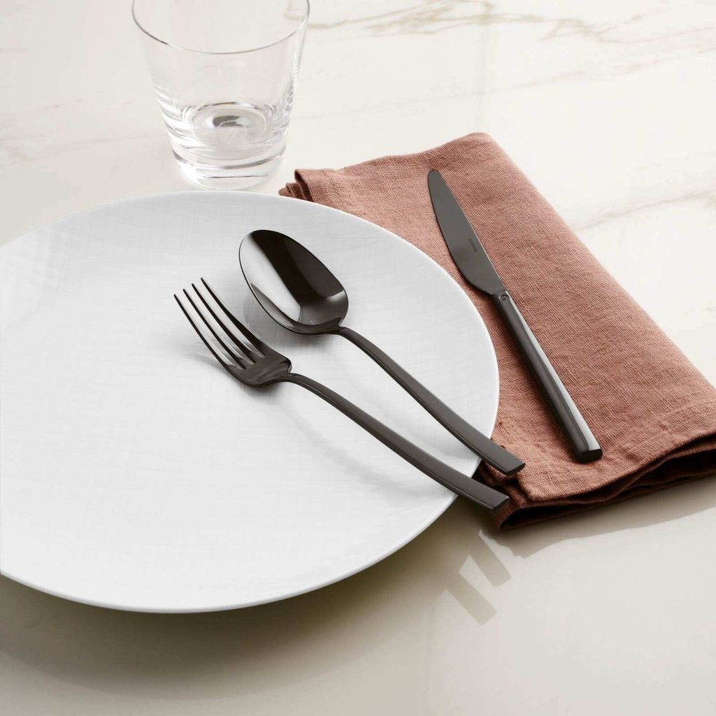 Sambonet Rock Edelstahl / PVD schwarz Besteckset 36-tlg. Produktbild 2