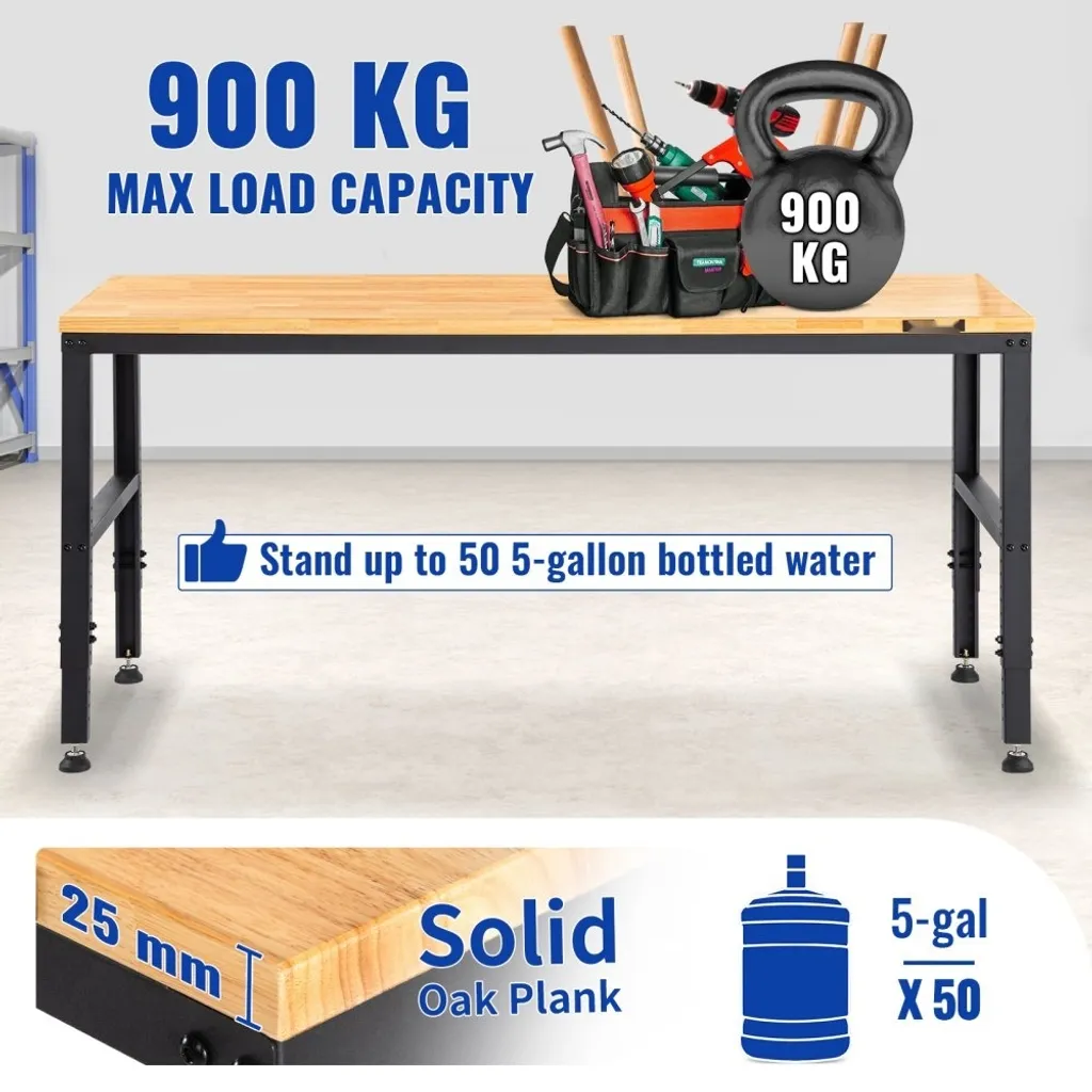 Établi de travail pliable SM® multi-usage avec plateau réglable 900 kg