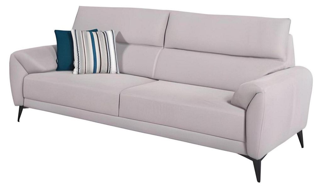 Weißes Polstersofa Designer Couchen Stoffsofas Wohnzimmer Sitzmöbel