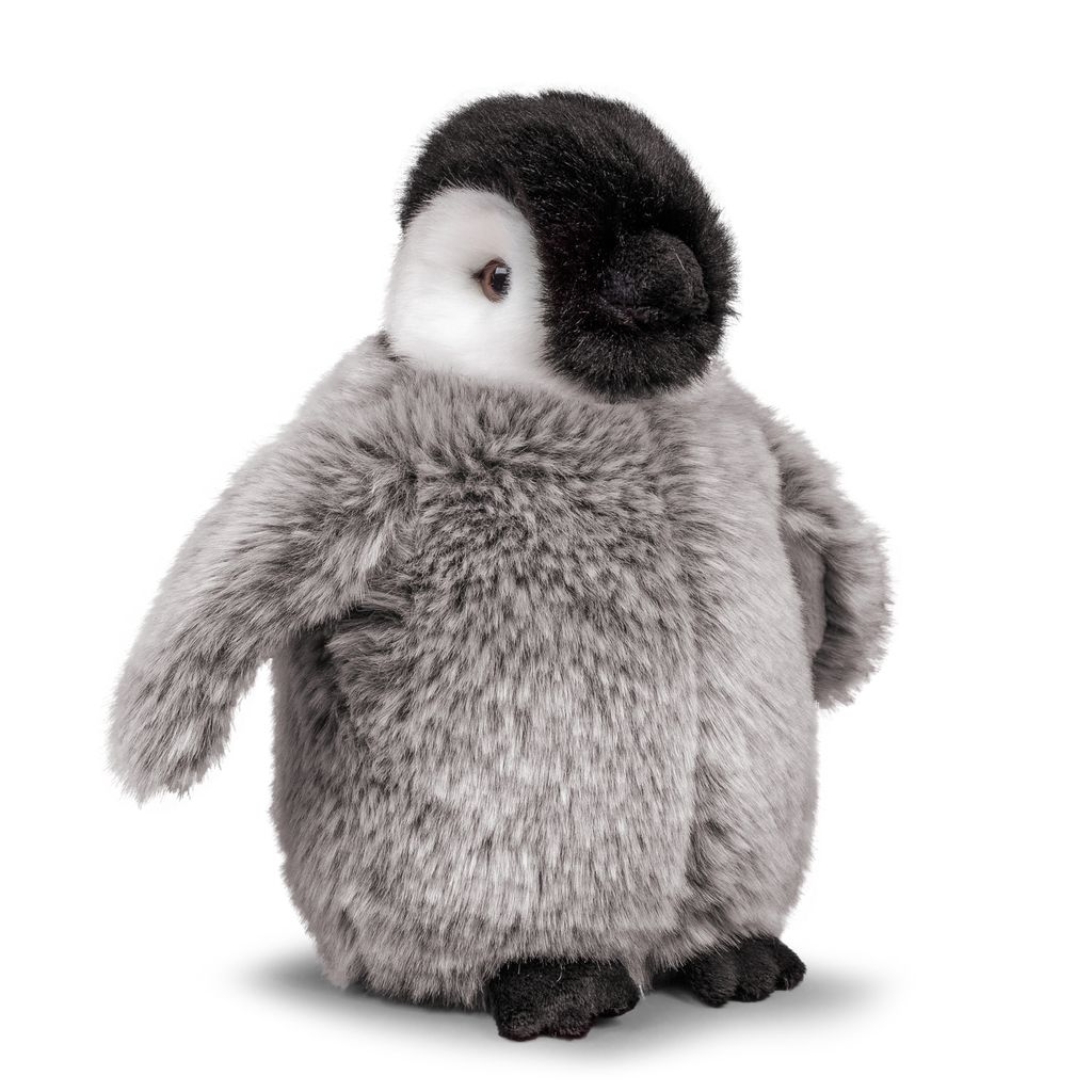 Tobar Plüsch Kaiser-Pinguin Küken Kuscheltier grau Produktbild 