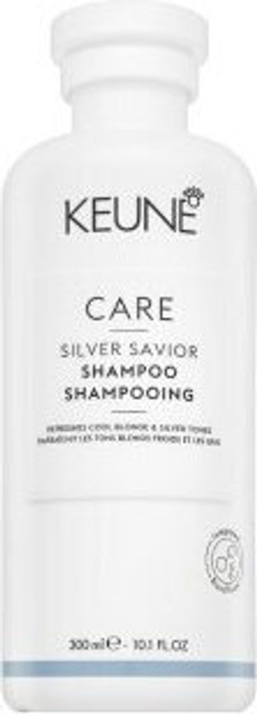 Keune Care Silver Savior Shampoo neutralisierte Shampoo für platinblondes und graues Haar 300 ml