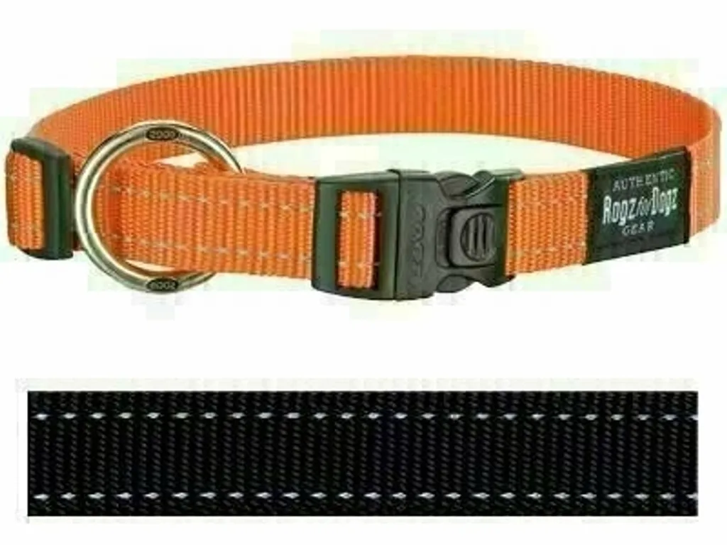Rogz For Dogs Collare a ventaglio Zwart