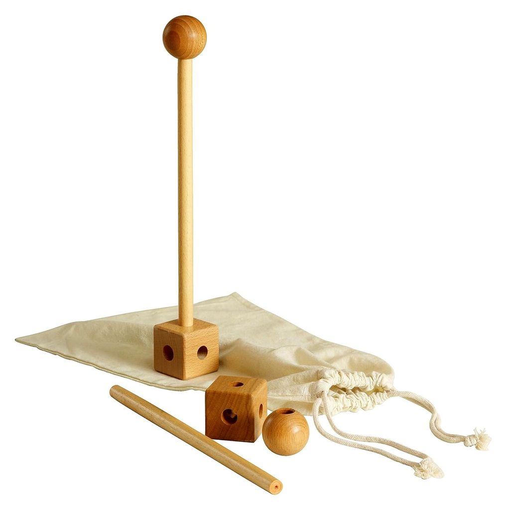 BoCoStick für Koordinationstraining, Balancetraining und visuelles Training aus Holz