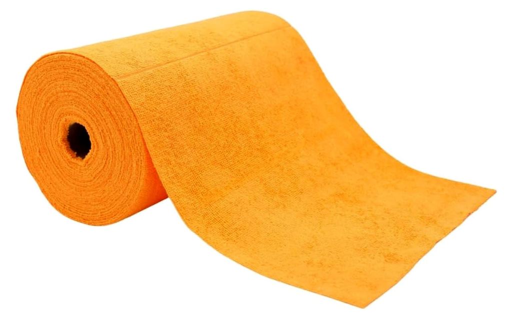 Mikrofaserrolle mit 75 Tüchern, 30 x 30 cm, 200 Gr/m², verschiedene Farben