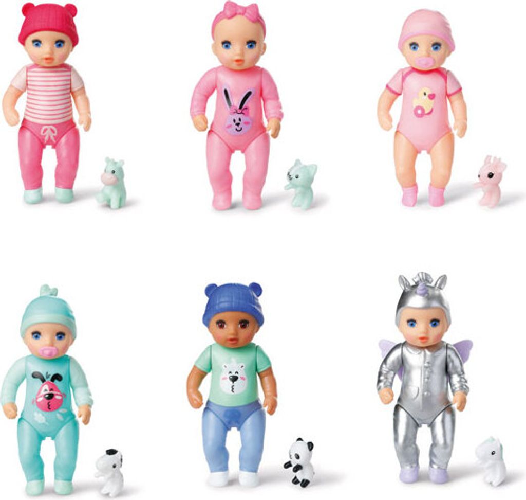 BABY born Minis-Babies Dolls, sort.i.Dpy Produktbild 12