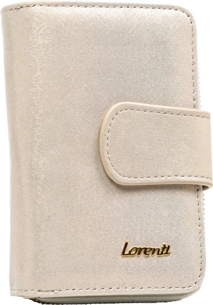 Portafoglio Lorenti Oro per Donna - Accessorio Glam in Pelle Vera