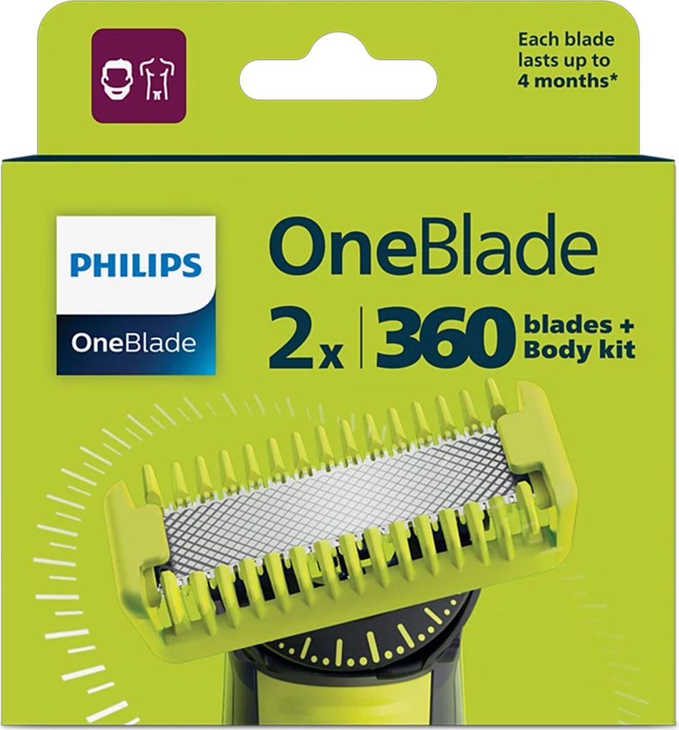 Oneblade.2 Lames Rechange + Kit Corps. - Philips Image du produit 