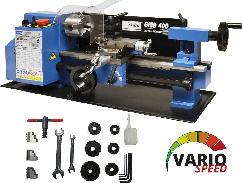 GÜDE GDM 400 Drechselbank Drechselmaschine Drehmaschine Produktbild 