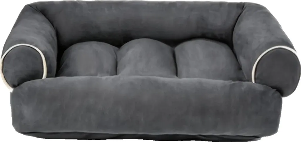Lit pour chien et chat spécial appartement - Lavable et Compact Gris