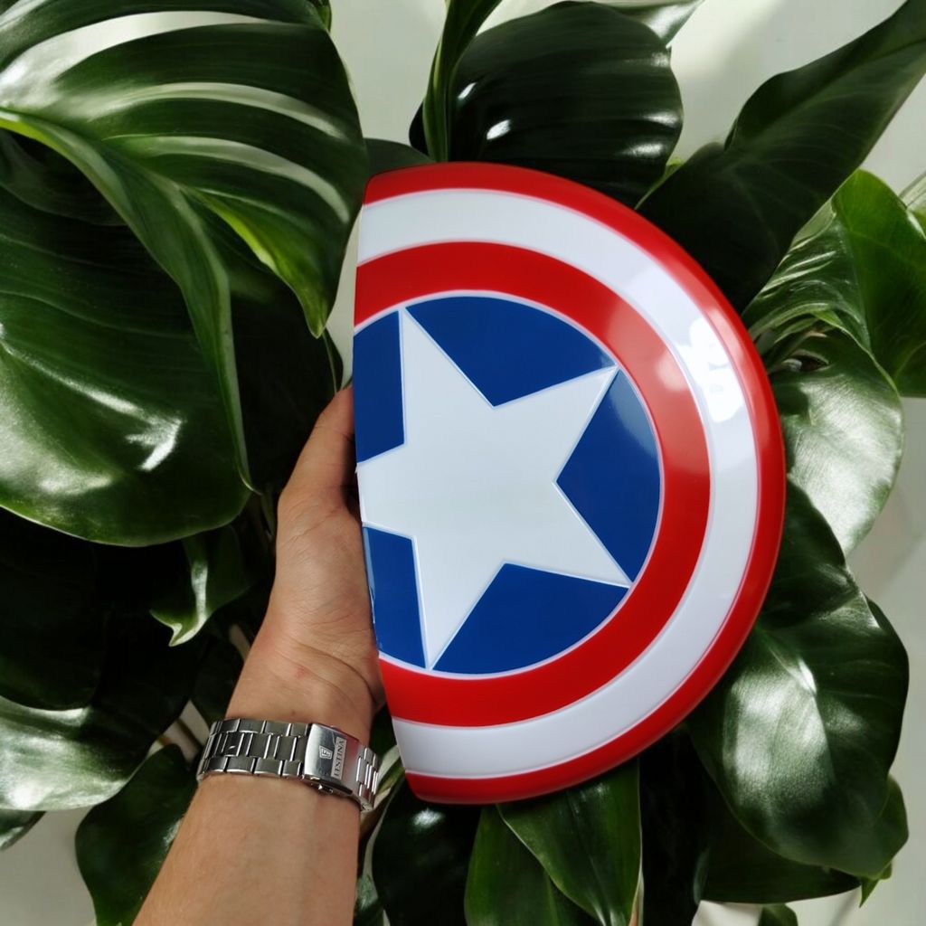 Marvel 3D LED svietidlo Captain America Shield Obrázok produktu 13