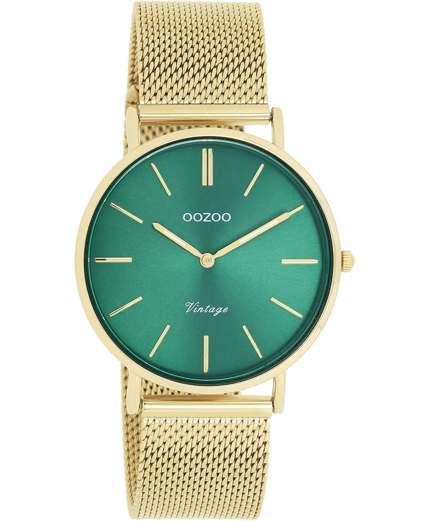 Orologio Oozoo Vintage Oro Donna UOC20295 - Accessorio Glamour 36mm