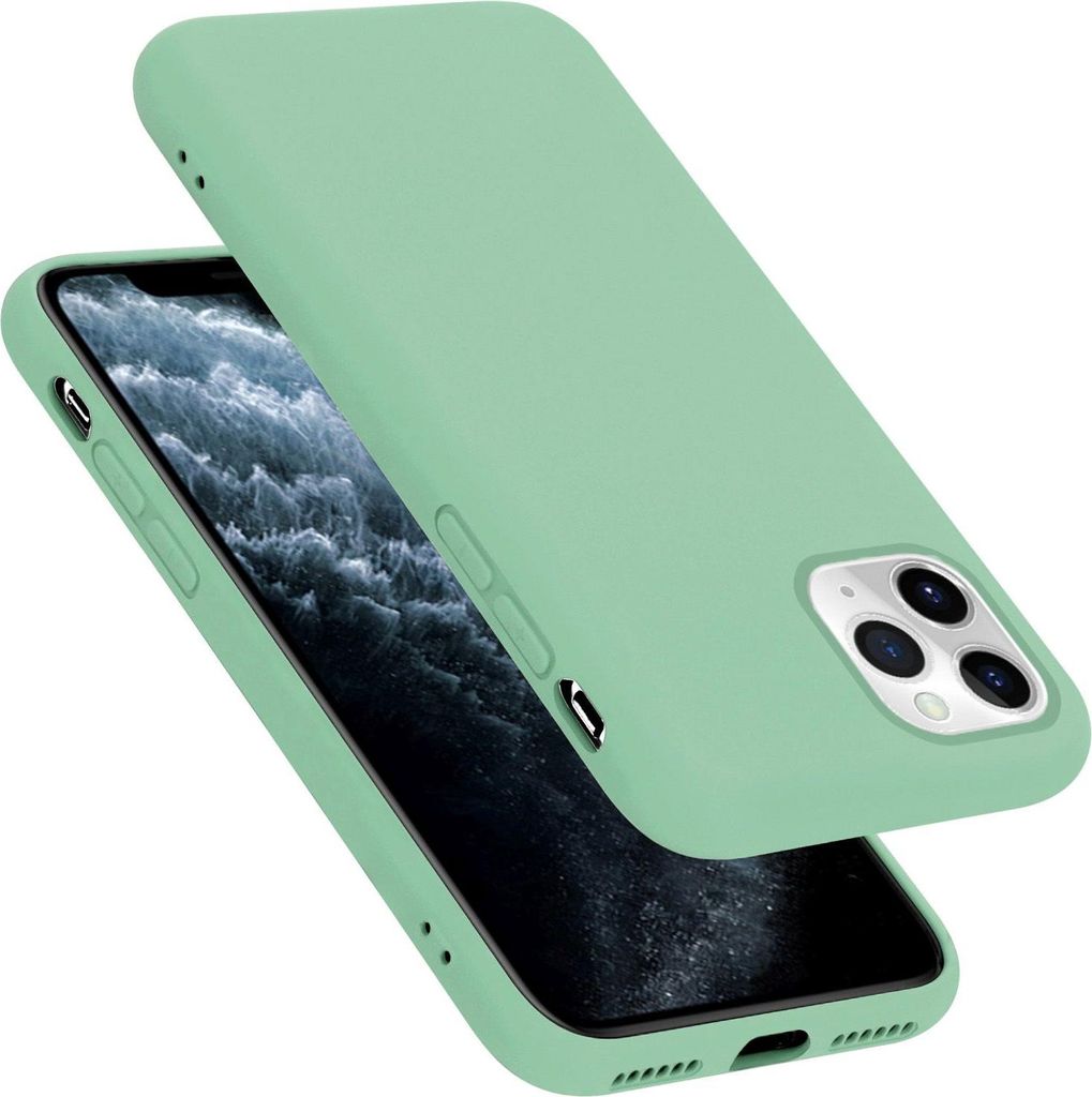 Cadorabo Schutzhülle für Apple iPhone 11 PRO Hülle in Grün Handyhülle Case Cover TPU Etui