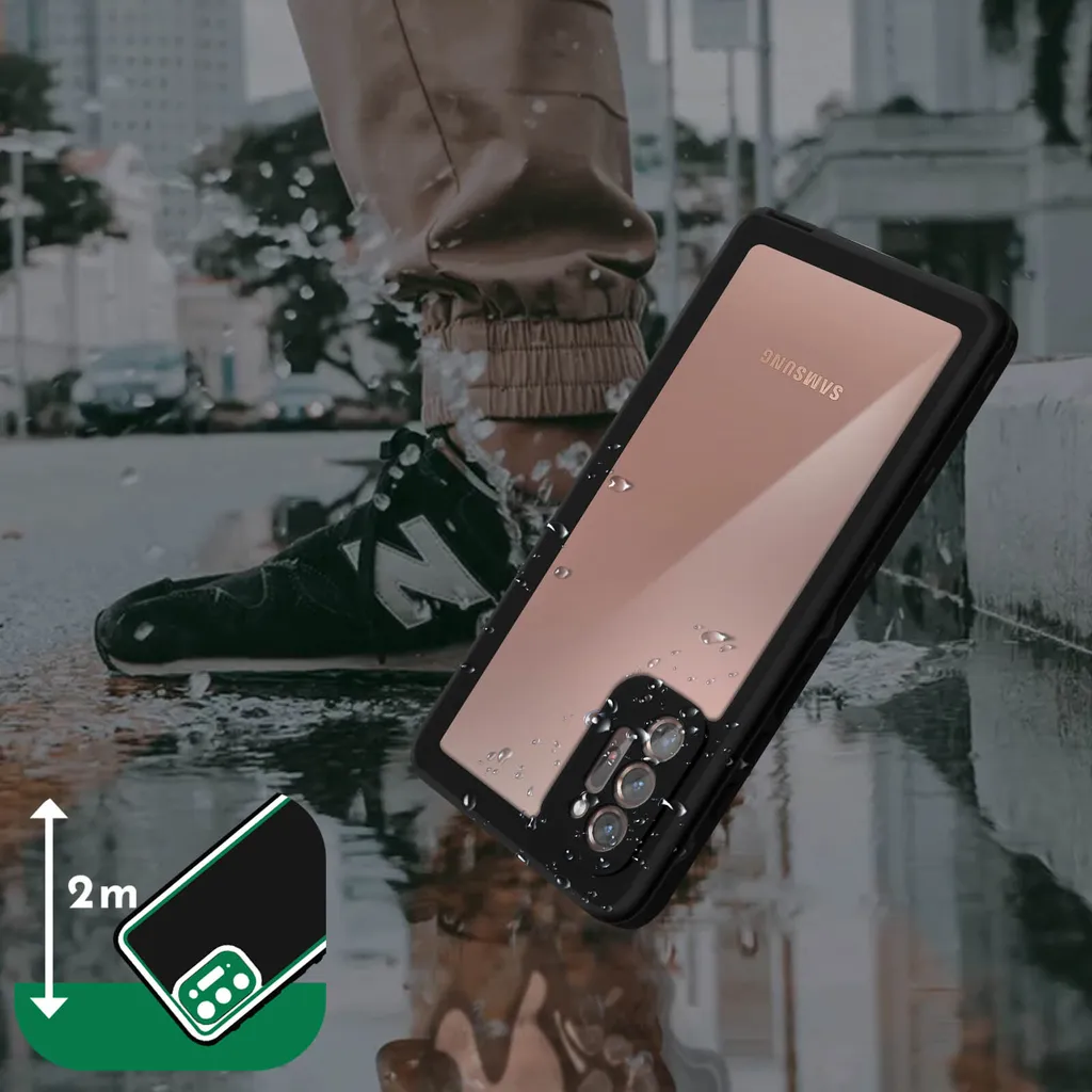 Coque de plongée IP68 Samsung Galaxy Note 20 Ultra Redpepper Noir - 4