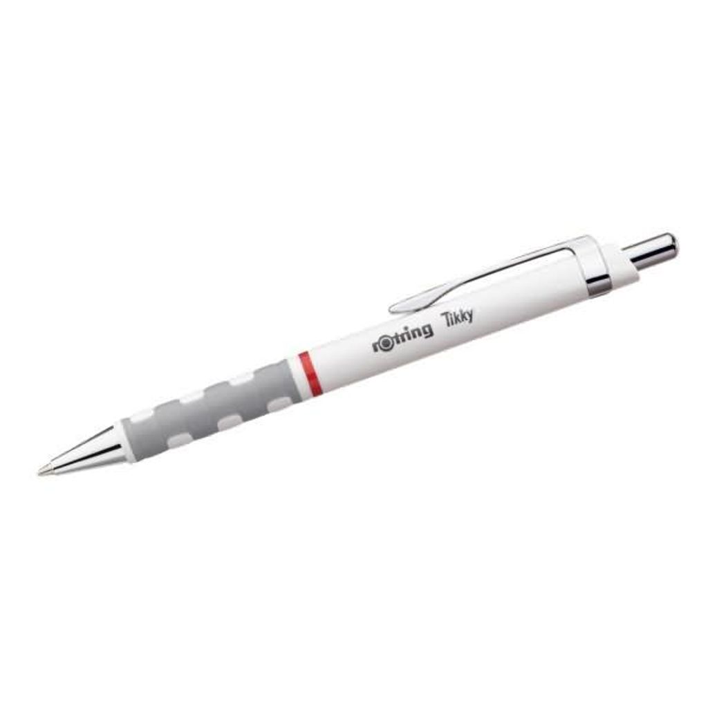 rotring 1904718 Stylo à bille rétractable Tikky, blanc Image du produit 