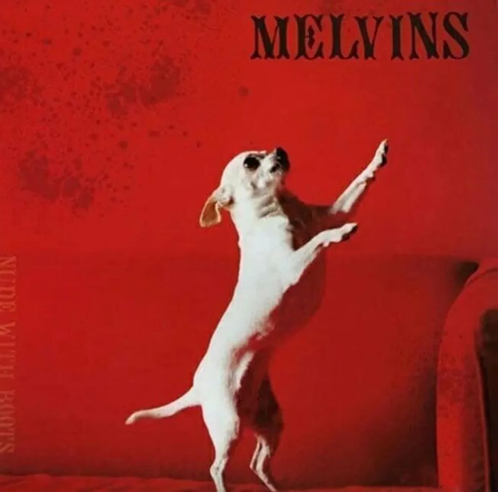 The Melvins Nude With Boots LP Vinyle Rouge sans Bruit de Fond