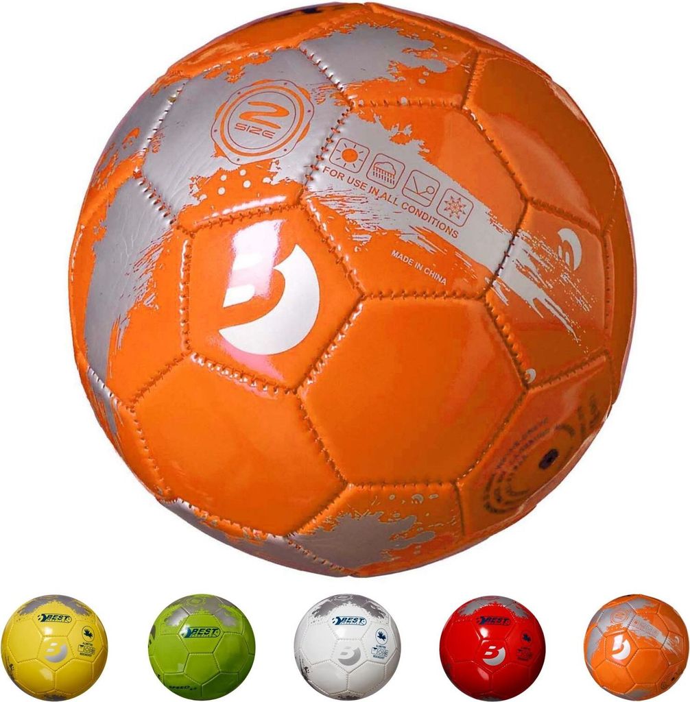 Best Sporting Mini Fußball, gelb, grün, rot oder weiß