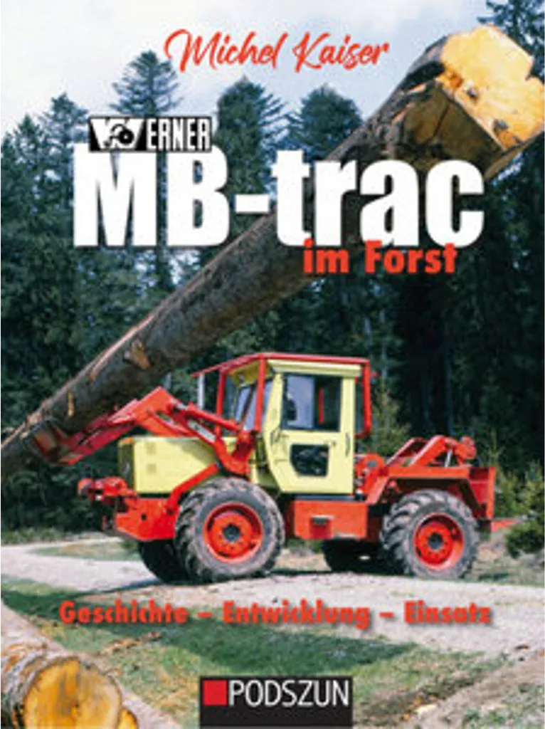 Maquette Werner MB-trac pour diorama forestier et collection agricole