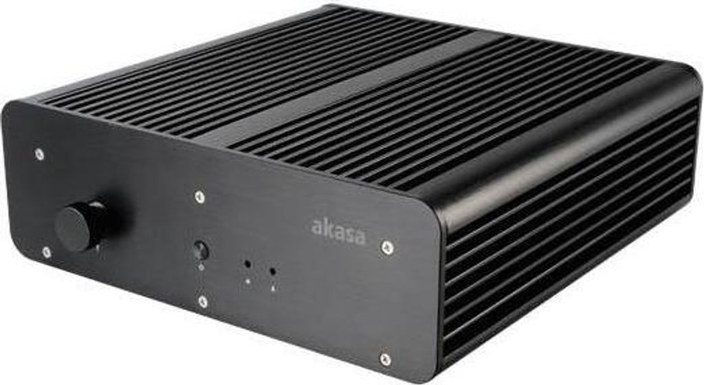 Akasa Pascal MV Schwarz Computer-Gehäuse (A-NUC24-M1B) Produktbild 