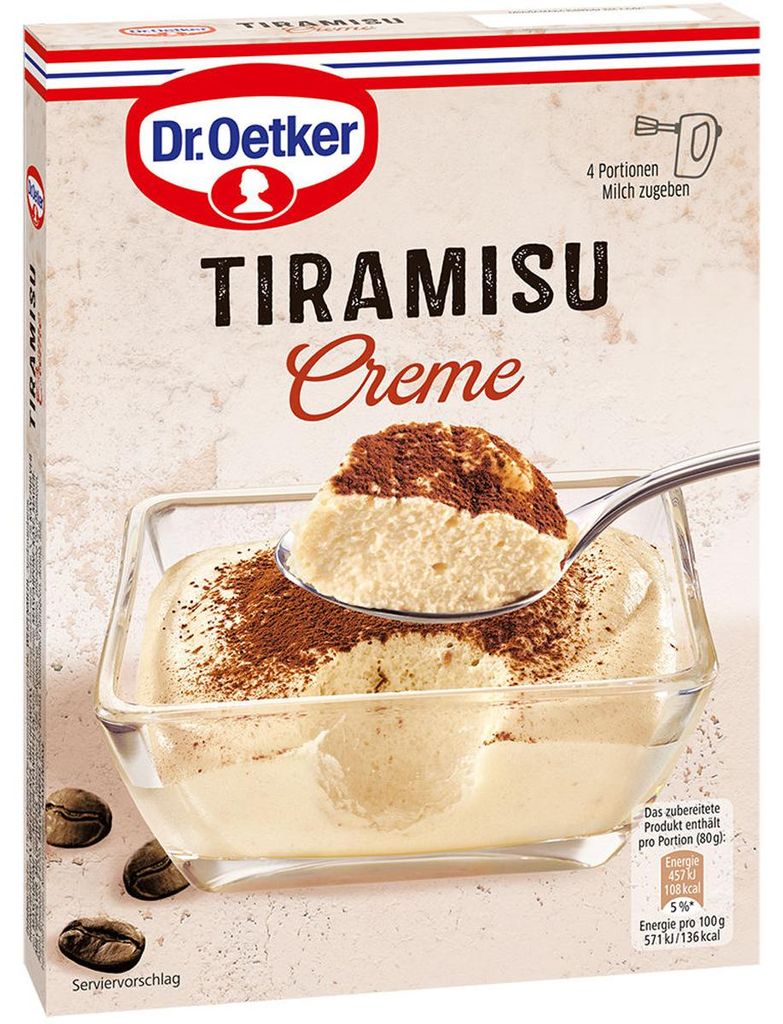Dr. Oetker Tiramisu Cream v prášku 70g Obrázek produktu 