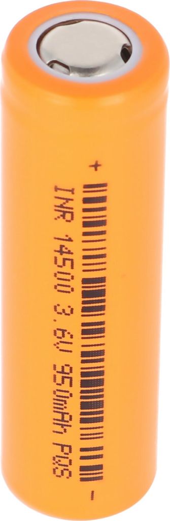 INR 14500 mit 950mAh 3,6V bis- 3,7V Li-Ion-Zelle Produktbild 