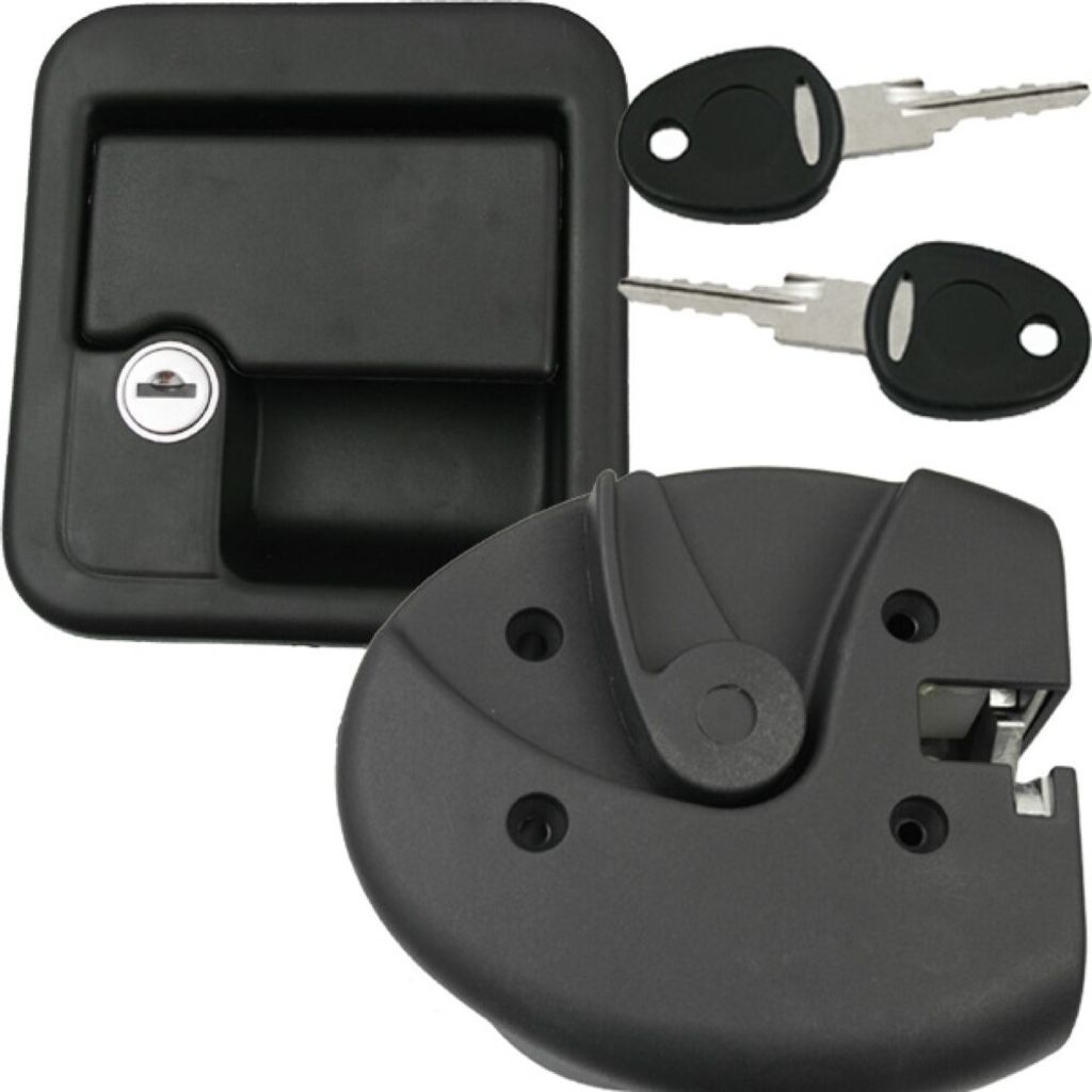 Serrure de porte Serrure de caravane Caravan FF-System noir Image du produit 