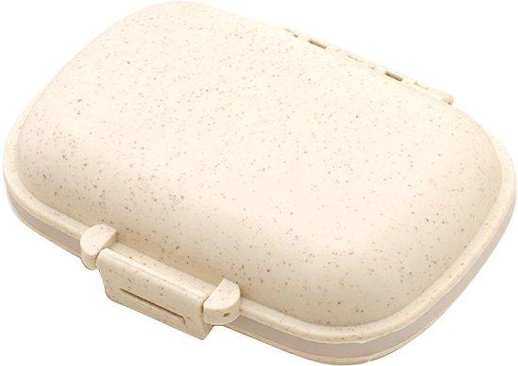 Medizinische Koffer, 2er Set, Beige, Trennwand, ideal für Zuhause, Reisen, tägliche Medikamentenorganisation