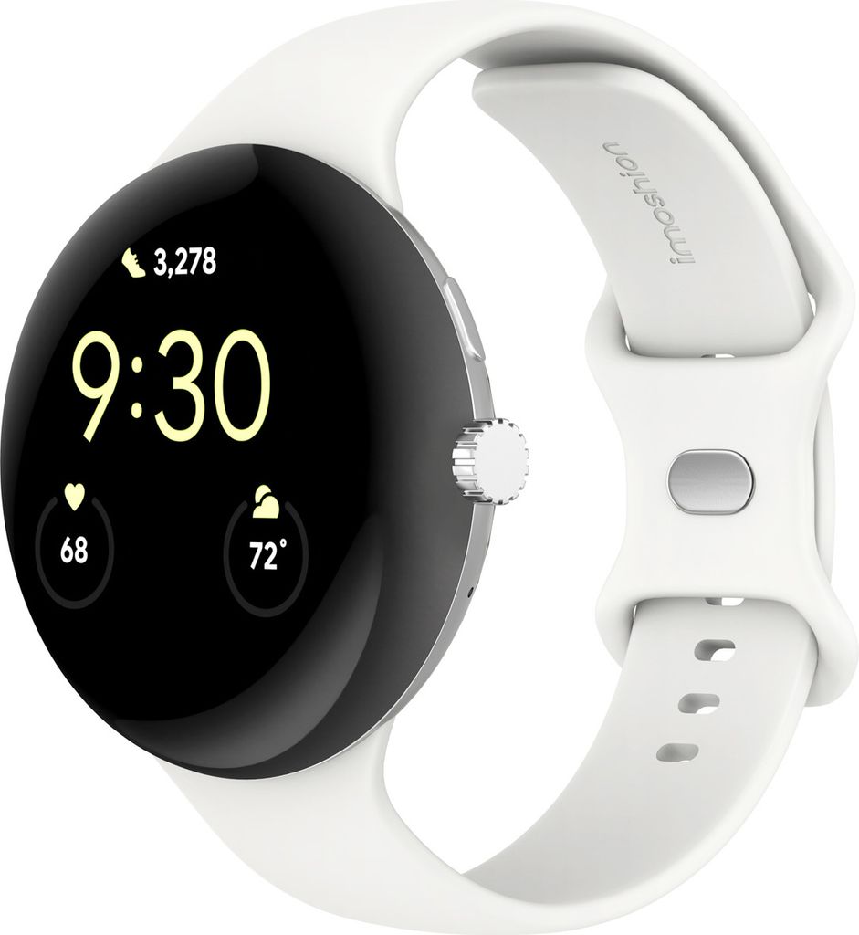 Google Pixel Watch 3 - 45 mm/Google Pixel Watch 4 - 45 mm Band: imoshion Silikonband 2.0