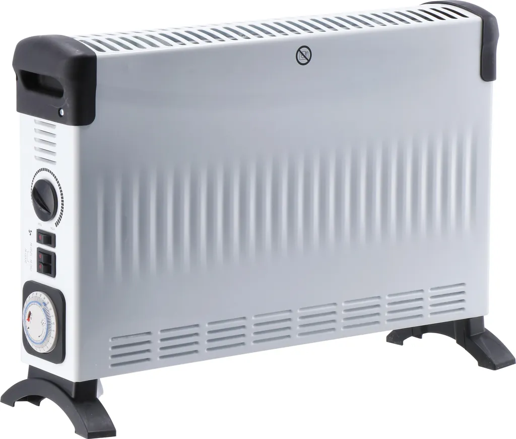 Radiateur convecteur mobile 2000W à thermostat réglable pour maison