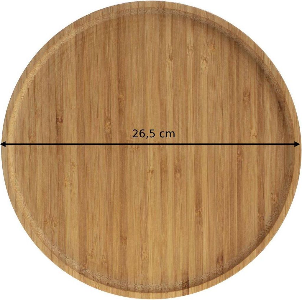 Bambus-platte d 26,5 - SG Secret de Gourmet
