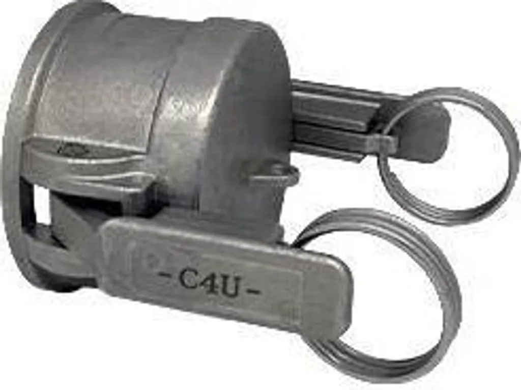 Raccord Kamlok Safe-Lock 41,91mm en inox 1.4408 haute résistance DC