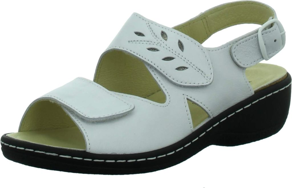 Longo Komfort Sandalen Longo G Damen 343935373239 Weiß 37 EU