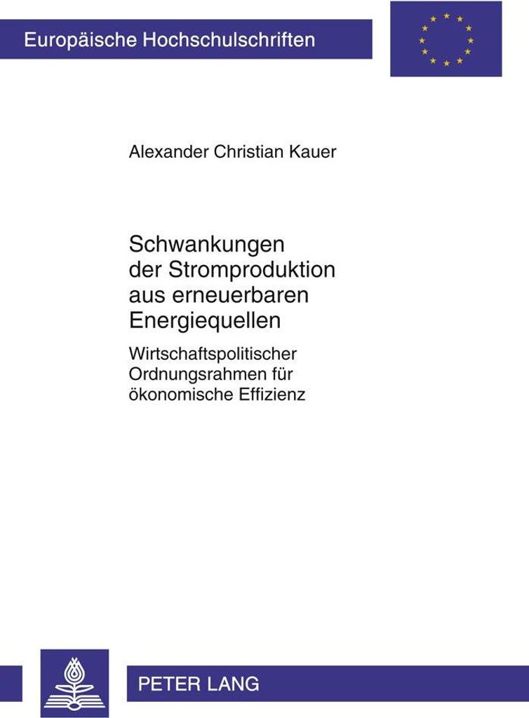 Schwankungen der Stromproduktion aus erneuerbaren Energiequellen