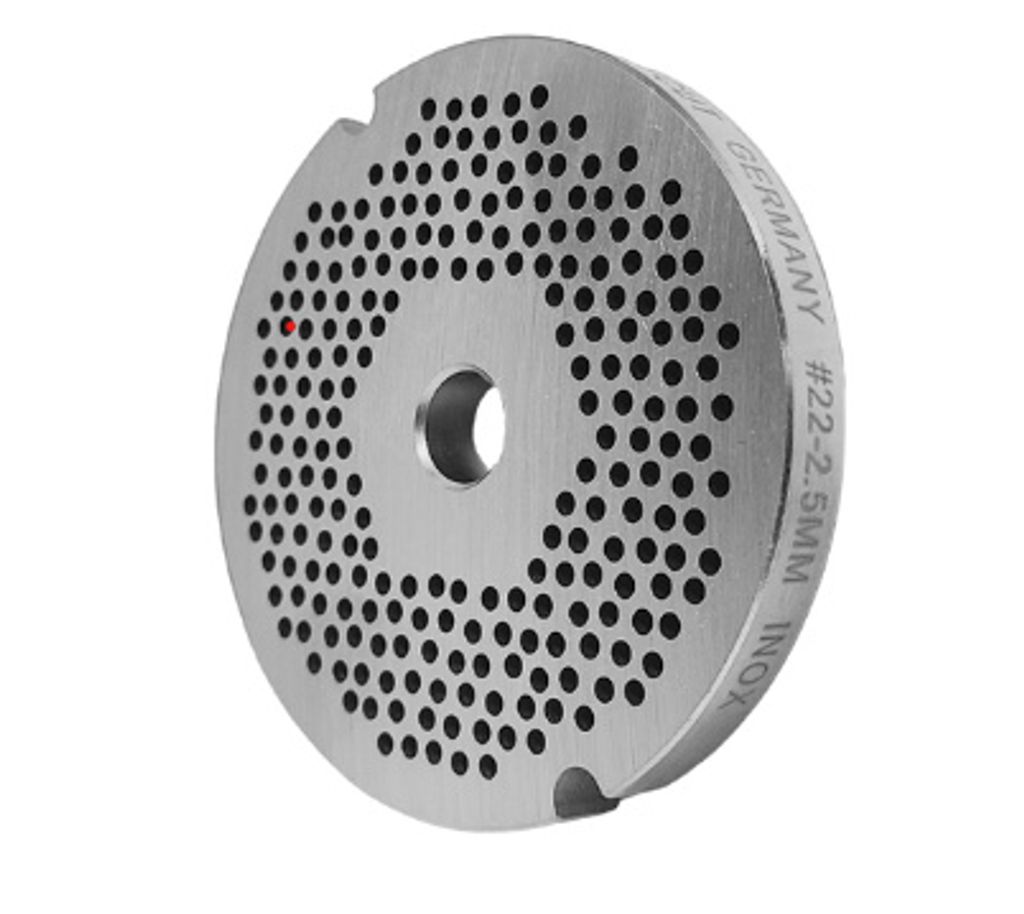 Fleischwolfscheibe, Lochscheibe aus Inox Stahl Gr. 22 mit 2 Produktbild 